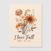 Ik hou vooral van Herfst (Voorkant)