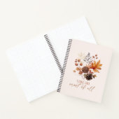 Ik hou vooral van Herfst - bladeren gebladerte Notitieboek (Binnen)