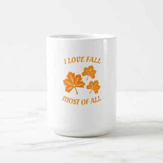 Ik hou vooral van Herfst Koffiemok