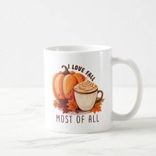 Ik hou vooral van Herfst - Latte & Autumn Vibes Koffiemok