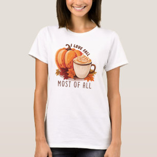 Ik hou vooral van Herfst - Latte & Autumn Vibes T-shirt