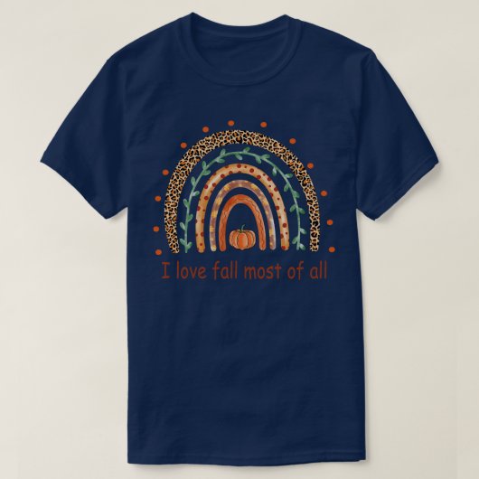 Ik hou vooral van Herfst T-shirt (Design voorkant)