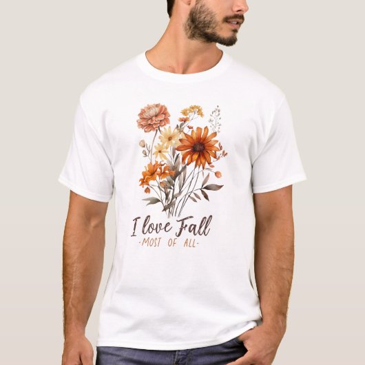 Ik hou vooral van Herfst T-shirt (Voorkant)