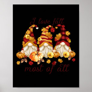 Ik hou vooral van Herfst... van kottergnomies pomp Poster
