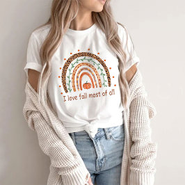 Ik hou vooral van Herfst - voor vrouwen T-shirt