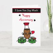 Ik hou zo van je Sushi Pun Kaart (Voorkant)