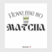 Ik hou zo van me, Matcha Sticker (Vel)