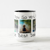 Ik hou zo veel van je | Beste papa ooit Mok (Midden)