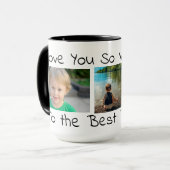 Ik hou zo veel van je | Beste papa ooit Mok (Voorkant links)