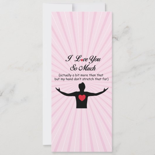 Ik hou zo veel van je feestdagenkaart (Voorkant)