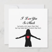 Ik hou zo veel van je feestdagenkaart (Voorkant)