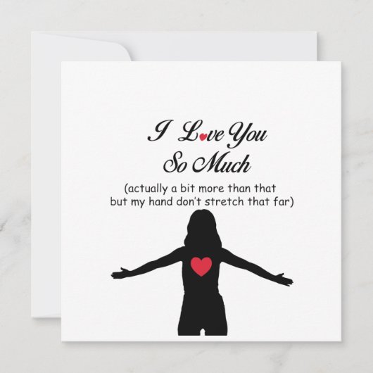 Ik hou zo veel van je feestdagenkaart (Voorkant)