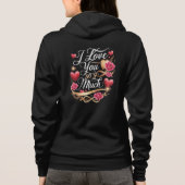 Ik hou zo veel van je hoodie (Achterkant)