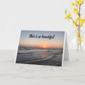 "IK HOU ZO VEEL VAN JE" KAART (Gele Bloem)