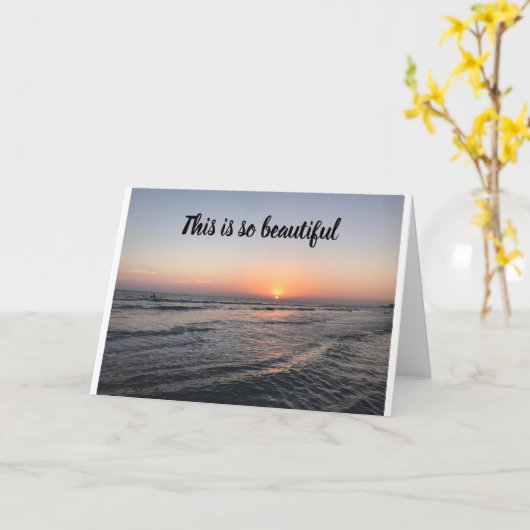 "IK HOU ZO VEEL VAN JE" KAART (Gele Bloem)