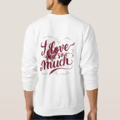 Ik hou zo veel van je trui (Achterkant)