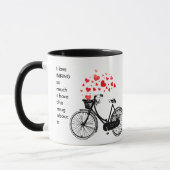 Ik hou zoveel van BIKING dat ik de Mok van het cit (Links)