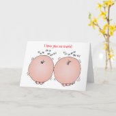 Ik hou zoveel van je! kaart (Gele Bloem)