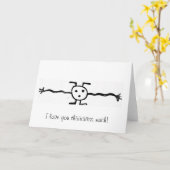 Ik hou zoveel van je! kaart (Gele Bloem)