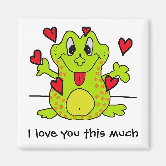 Ik hou zoveel van je magneet (Voorkant)