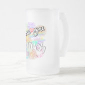 Ik hou zoveel van je matglas bierpul (Voorkant rechts)