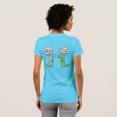 Ik hou zoveel van je (T-Rex) T-shirt (Achterkant volledig)
