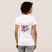 "Ik hou zoveel van je" T-shirt (Achterkant volledig)
