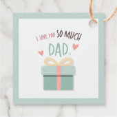Ik hou zoveel van je vader - vaderdag - geschenkdo bedankjes labels (Achterkant)