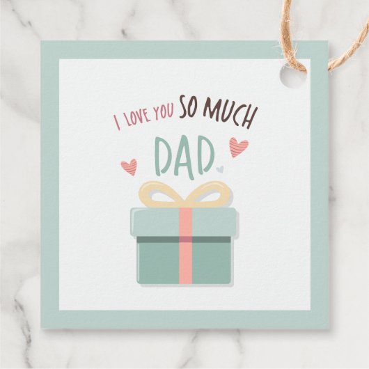 Ik hou zoveel van je vader - vaderdag - geschenkdo bedankjes labels (Achterkant)