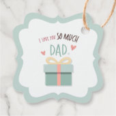 Ik hou zoveel van je vader - vaderdag - geschenkdo bedankjes labels (Achterkant)