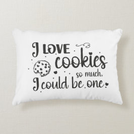 Ik hou zoveel van koekjes, ik zou er een kunnen zi accent kussen