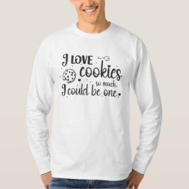 Ik hou zoveel van koekjes, ik zou er een kunnen zi t-shirt