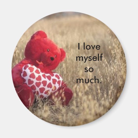 Ik hou zoveel van mezelf. magneet (Voorkant)