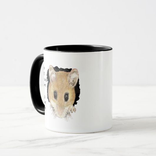 Ik hou zoveel van muizen dat ik de Mok van het cit (Voorkant links)
