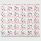 Ik hou zoveel van woordkunst cadeaupapier (Vlak)