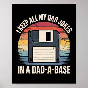 Ik houd al mijn papa grappen in papa een se vaderd poster