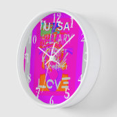 Ik houd art. van het President van Hillary de V.S. (Hoek)