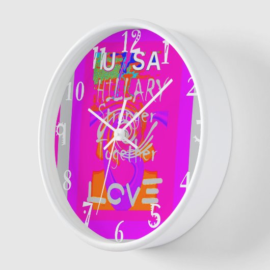 Ik houd art. van het President van Hillary de V.S. (Hoek)