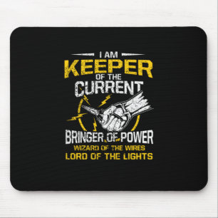 Ik houd de huidige machtsvertoon bij muismat