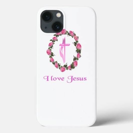 Ik houd de telefoon van hoesje van Jesus (Achterkant)