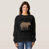 Ik Houd Gewoon Echt Van Capybaras Ok Capybara Dier Trui (Voorkant volledig)