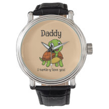 Ik houd helemaal van jou papa! Schattige Vaderdag