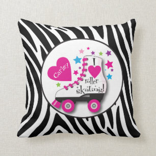 Ik houd het Schaatsen van de Rol van Hoofdkussen Kussen