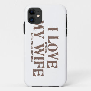 Ik HOUD (het wanneer) van MIJN VROUW (gaan me iPhone 11 Hoesje