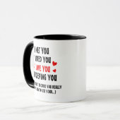 Ik Houd Jou Persoonlijke Valentijnsdag Mok (Voorkant links)