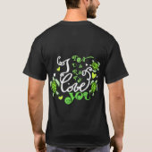 Ik houd turtally van je - Valentijnsdag T-shirt (Achterkant)