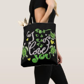 Ik houd turtally van je - Valentijnsdag Tote Bag (Dichtbij)