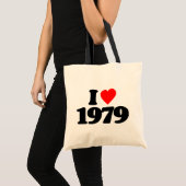 IK HOUD VAN 1979 TOTE BAG (Voorkant (product))