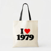IK HOUD VAN 1979 TOTE BAG (Voorkant)