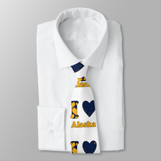 Ik houd van Alaska Stropdas (Gebonden)